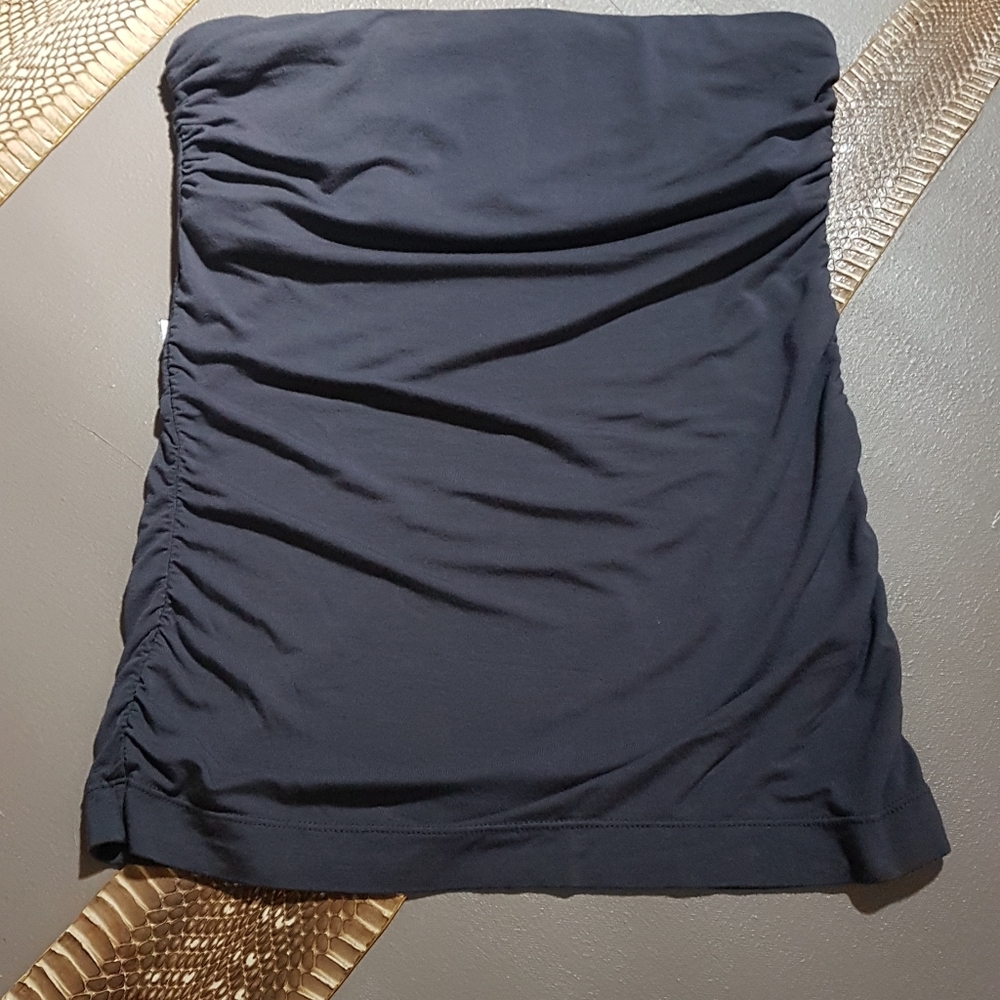 Deep grey, Tube top, Small, Le Chateau